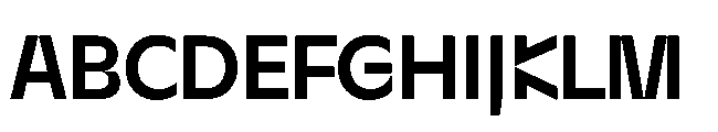 Sizek Pro Narrow Semi Bold Font UPPERCASE