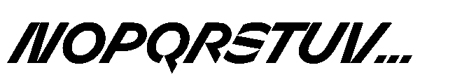 Sizek Pro Norm Bold Super Italic Font UPPERCASE