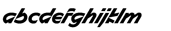 Sizek Pro Norm Bold Super Italic FONT