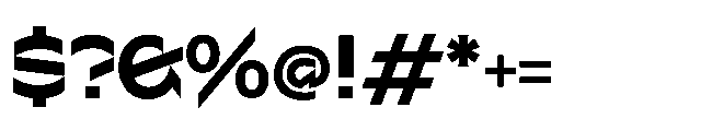 Sizek Pro Norm Bold Font OTHER CHARS