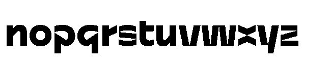 Sizek Pro Norm Bold Font LOWERCASE
