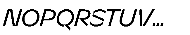 Sizek Pro Norm Book Italic Font UPPERCASE