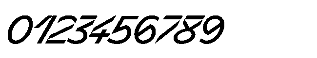 Sizek Pro Norm Book Super Italic Font OTHER CHARS