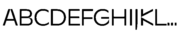 Sizek Pro Norm Clear Font UPPERCASE