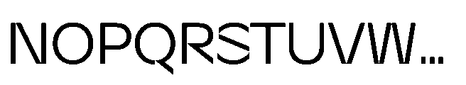 Sizek Pro Norm Clear Font UPPERCASE