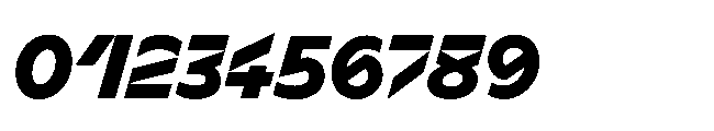 Sizek Pro Norm Extra Bold Italic Font OTHER CHARS