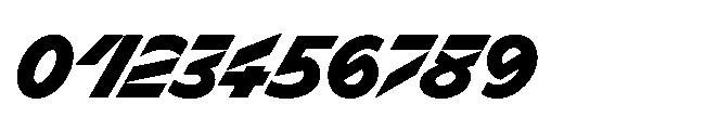 Sizek Pro Norm Extra Bold Super Italic Font OTHER CHARS