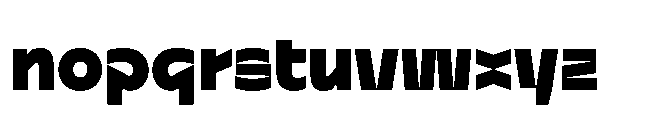 Sizek Pro Norm Extra Bold Font LOWERCASE