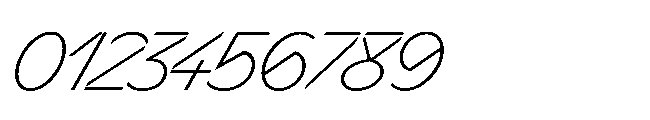 Sizek Pro Norm Extra Light Super Italic Font OTHER CHARS