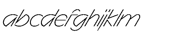 Sizek Pro Norm Extra Light Super Italic FONT