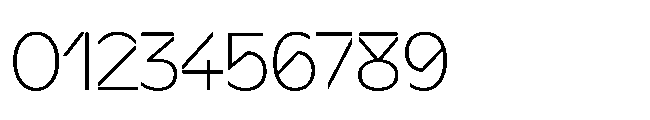 Sizek Pro Norm Extra Light Font OTHER CHARS