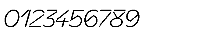 Sizek Pro Norm Light Italic Font OTHER CHARS