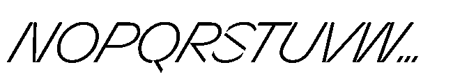 Sizek Pro Norm Light Super Italic Font UPPERCASE