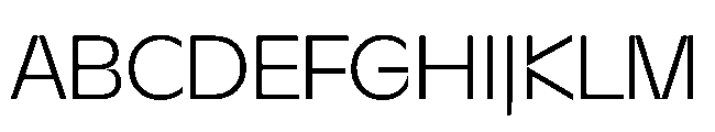 Sizek Pro Norm Light Font UPPERCASE