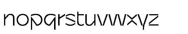 Sizek Pro Norm Light Font LOWERCASE