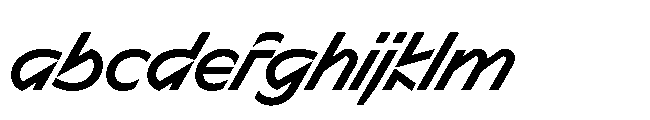 Sizek Pro Norm Medium Super Italic FONT