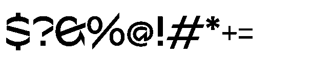 Sizek Pro Norm Medium Font OTHER CHARS