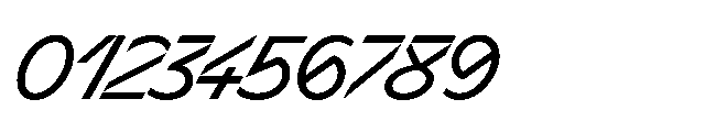 Sizek Pro Norm Regular Super Italic Font OTHER CHARS