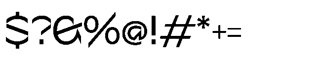 Sizek Pro Norm Regular Font OTHER CHARS