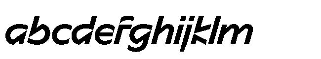 Sizek Pro Norm Semi Bold Italic FONT