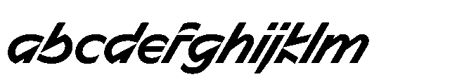 Sizek Pro Norm Semi Bold Super Italic FONT