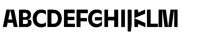 Sizek Pro Semi Condensed Bold Font UPPERCASE