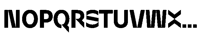 Sizek Pro Semi Condensed Bold Font UPPERCASE