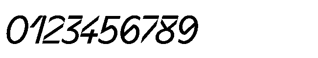 Sizek Pro Semi Condensed Book Italic Font OTHER CHARS