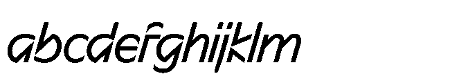 Sizek Pro Semi Condensed Book Italic FONT