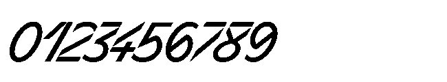 Sizek Pro Semi Condensed Book Super Italic Font OTHER CHARS