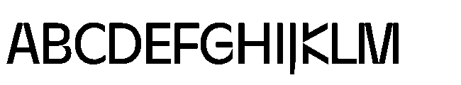Sizek Pro Semi Condensed Book Font UPPERCASE