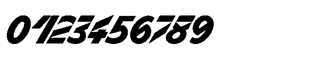 Sizek Pro Semi Condensed Extra Bold Super Italic Font OTHER CHARS