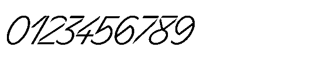 Sizek Pro Semi Condensed Light Super Italic Font OTHER CHARS
