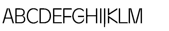 Sizek Pro Semi Condensed Light Font UPPERCASE
