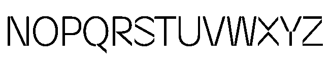 Sizek Pro Semi Condensed Light Font UPPERCASE