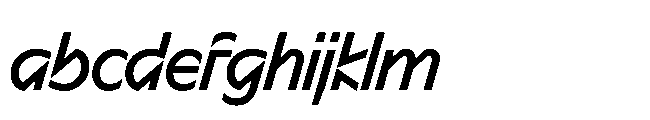 Sizek Pro Semi Condensed Medium Italic FONT