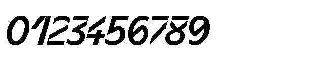 Sizek Pro Semi Condensed Semi Bold Italic Font OTHER CHARS