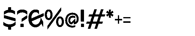 Sizek Pro Semi Condensed Semi Bold Font OTHER CHARS