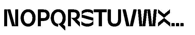 Sizek Pro Semi Condensed Semi Bold Font UPPERCASE