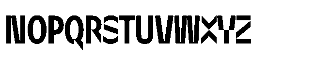 Sizek Pro Ultra Condensed Bold Font UPPERCASE
