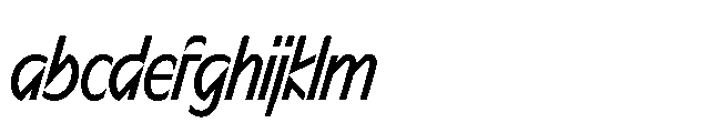 Sizek Pro Ultra Condensed Book Italic FONT