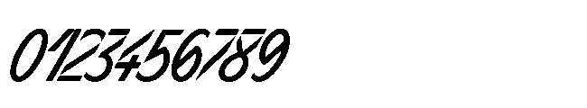 Sizek Pro Ultra Condensed Book Super Italic Font OTHER CHARS