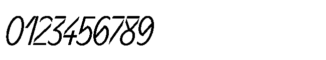 Sizek Pro Ultra Condensed Clear Italic Font OTHER CHARS