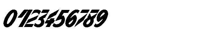 Sizek Pro Ultra Condensed Extra Bold Super Italic Font OTHER CHARS
