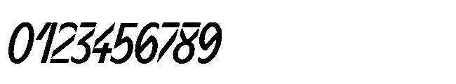 Sizek Pro Ultra Condensed Medium Italic Font OTHER CHARS