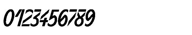 Sizek Pro Ultra Condensed Semi Bold Italic Font OTHER CHARS