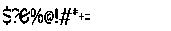 Sizek Pro Ultra Condensed Semi Bold Font OTHER CHARS