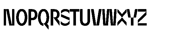 Sizek Pro Ultra Condensed Semi Bold Font UPPERCASE