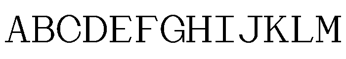 Siegelaub Mono Font UPPERCASE