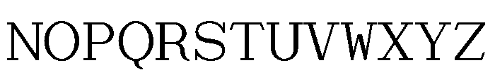 Siegelaub Mono Font UPPERCASE